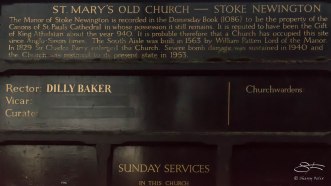 St Mary's Old Church, Stoke Newington 12/23/2015